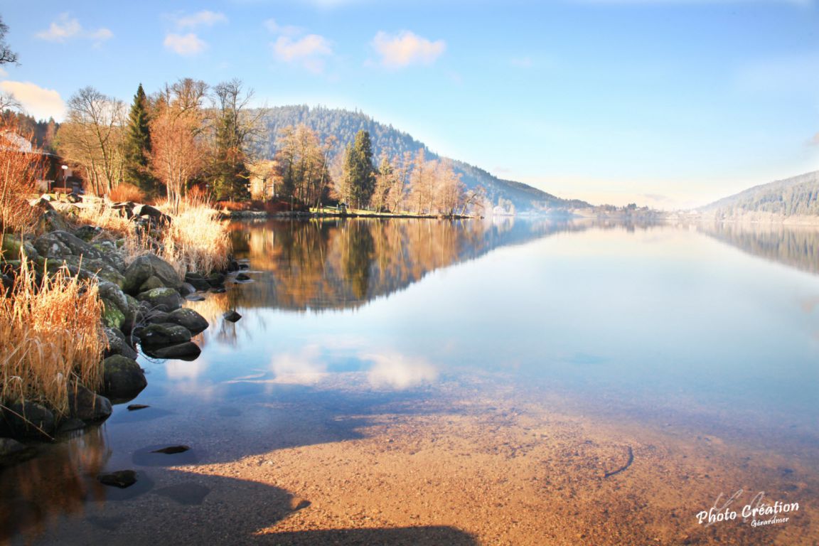 Gerardmer lake Vogesen